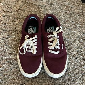 Maroon Vans